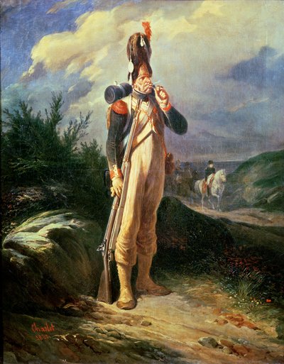 La Guardia Granatieri, 1842 da Nicolas Toussaint Charlet